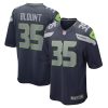 Seattle Seahawks Joey Blount Nike College Navy NFL Game Jersey