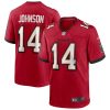 Tampa Bay Buccaneers Brad Johnson Nike Red NFL Game Jersey