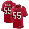Tampa Bay Buccaneers Derrick Brooks Nike Red NFL Game Jersey