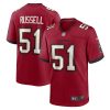 Tampa Bay Buccaneers J.J. Russell Nike Red NFL Game Jersey