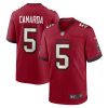 Tampa Bay Buccaneers Jake Camarda Nike Red NFL Game Jersey