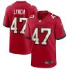 Tampa Bay Buccaneers John Lynch Nike Red NFL Game Jersey