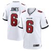 Tampa Bay Buccaneers Julio Jones Nike White NFL Game Jersey