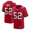 Tampa Bay Buccaneers K.J. Britt Nike Red NFL Game Jersey