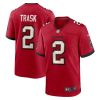 Tampa Bay Buccaneers Kyle Trask Nike Red NFL Game Jersey