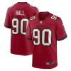Tampa Bay Buccaneers Logan Hall Nike Red NFL Game Jersey