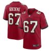Tampa Bay Buccaneers Luke Goedeke Nike Red NFL Game Jersey