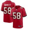 Tampa Bay Buccaneers Shaquil Barrett Nike Red NFL Game Jersey
