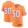 Tampa Bay Buccaneers Vita Vea Nike Orange Throwback NFL Game Jersey