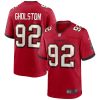 Tampa Bay Buccaneers William Gholston Nike Red NFL Game Jersey