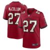 Tampa Bay Buccaneers Zyon McCollum Nike Red NFL Game Jersey