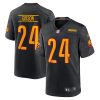 Washington Commanders Antonio Gibson Nike Black Alternate NFL Game Jersey
