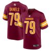 Washington Commanders Braeden Daniels Nike Burgundy NFL Game Jersey