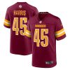 Washington Commanders De’Jon Harris Nike Burgundy NFL Game Jersey