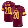 Washington Commanders Jartavius Martin Nike Burgundy NFL Game Jersey
