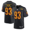 Washington Commanders Jonathan Allen Nike Black Alternate NFL Game Jersey