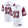 Washington Commanders Jonathan Allen Nike White NFL Game Jersey