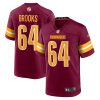 Washington Commanders Mason Brooks Nike Burgundy NFL Game Jersey