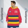 AFL Adelaide Crows Custom Name Number 2023 Clash Guernsey Fleece Oodie