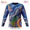 AFL Adelaide Crows Custom Name Number Special Indigenous Sweatshirt