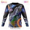 AFL Collingwood Magpies Custom Name Number Special Indigenous Sweatshirt