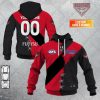 AFL Essendon Bombers Custom Name Number 2023 Mix Guernsey V2 Pullover Hoodie