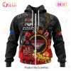 AFL Essendon Bombers Custom Name Number Special NAIDOC Design Zip Up Hoodie