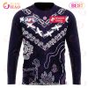 AFL Fremantle Dockers Custom Name Number 2023 Indigenous Guernsey Sweatshirt