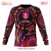 AFL Fremantle Dockers Custom Name Number Pink Breast Cancer Sweatshirt
