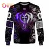 AFL Fremantle Dockers Custom Name Number Rose Dragon Sweatshirt