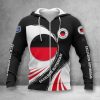 Excelsior Rotterdam Black White Zip Up Hoodie