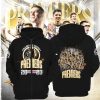 AFL Collingwood Magpies Black Premiers 2023 Zip Up Hoodie