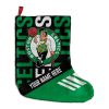 NBA Boston Celtics Custom Name Christmas Socks