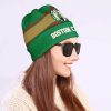 NBA Boston Celtics Green Gold Beanie
