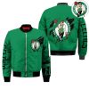 NBA Boston Celtics Green Style Bomber Jacket
