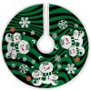 NBA Boston Celtics Snowman Sherpa Christmas Tree Skirt