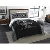 NBA Brooklyn Nets Black Gray Est 1967 Bedding Set