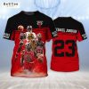 NBA Chicago Bulls Michael Jordan #23 T-Shirt V16