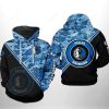 NBA Dallas Mavericks Black Blue Camo Pullover Hoodie
