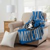 NBA Dallas Mavericks Blue Black EST 1980 Fleece Blanket