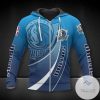 NBA Dallas Mavericks Blue Gradient Cuvers Zip Up Hoodie