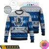 NBA Dallas Mavericks Blue Gray Ugly Christmas Sweater