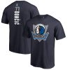 NBA Dallas Mavericks Custom Name Number Navy Blue T-Shirt V3