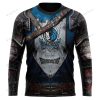 NBA Dallas Mavericks Custom Name Number Warrior Armor Sweatshirt