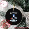 NBA Dallas Mavericks Damn Right Round Ornament