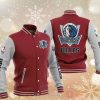 NBA Dallas Mavericks Red Gray Baseball Jacket