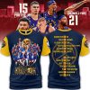 NBA Denver Nuggets Navy 2023 Champions T-Shirt
