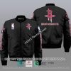 NBA Houston Rockets Black Bomber Jacket