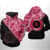 NBA Houston Rockets Black Red Camo Pullover Hoodie