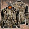 NBA Houston Rockets Camo Hunting Bomber Jacket